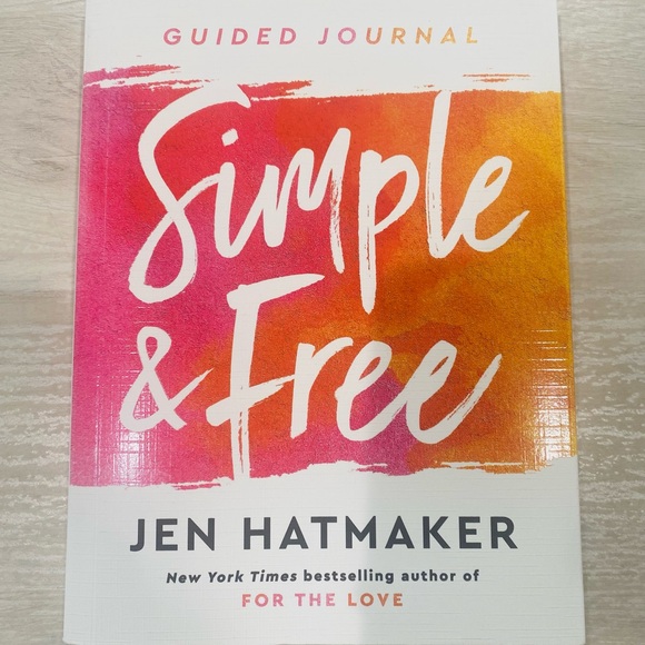 Simple and Free: Guided Journal Book by Jen Hatmaker - Picture 6 of 11